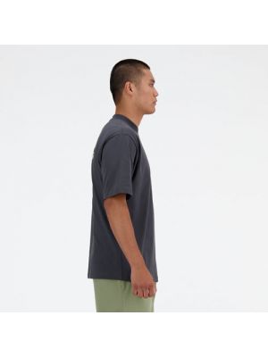 T-shirt en coton oversize New Balance beige