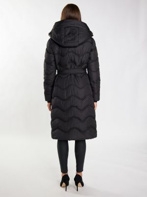 Žieminis paltas Faina juoda