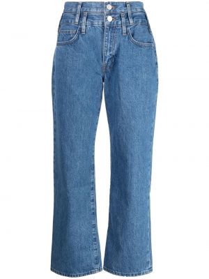 Jeansy klasyczne z paskiem Frame - niebieski