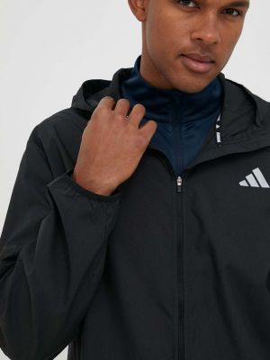 Kabát Adidas Performance fekete