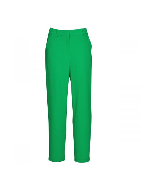 Proste spodnie z kieszeniami Vero Moda zielone