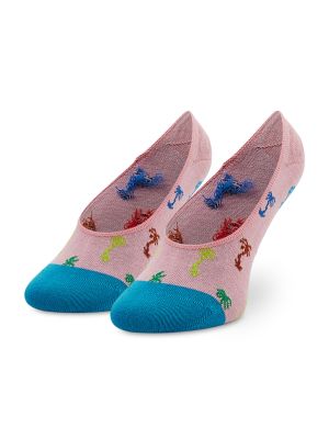 Stopki Happy Socks różowe