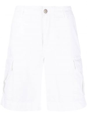 Cargo shorts med lommer P.a.r.o.s.h. hvit