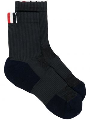 Pletené pruhované ponožky Thom Browne