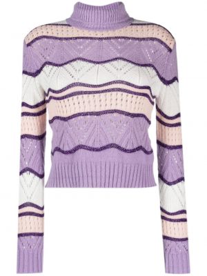 Пуловер Liu Jo виолетово