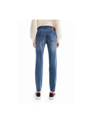 Skinny jeans Desigual blau