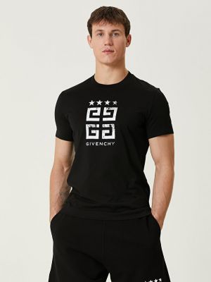 Приталенная футболка со звездочками Givenchy