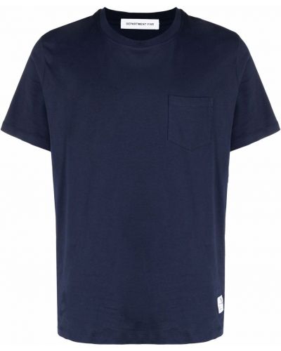 Camiseta manga corta Department 5 azul