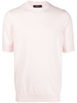 Памучна тениска Peserico розово