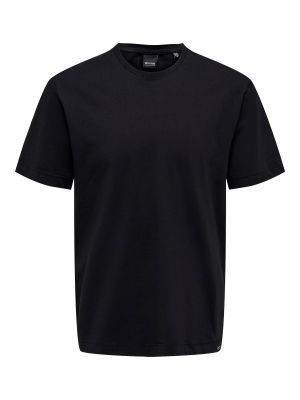Polo marškinėliai Only juoda
