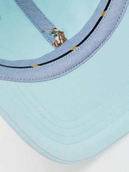 Kšiltovka s potiskem Polo Ralph Lauren modrá