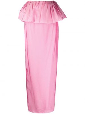 Peplum dlouhá sukně Rotate růžové