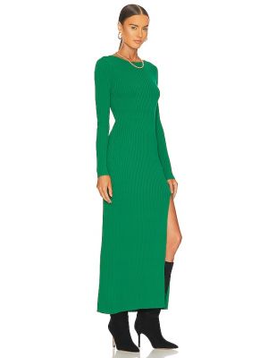 Robe longue à pois Line & Dot vert