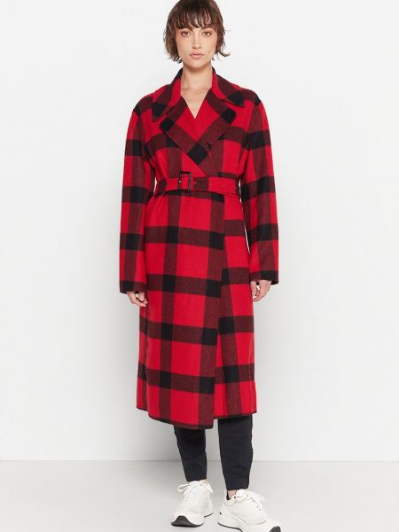 Płaszcz zimowy Polo Ralph Lauren czerwony
