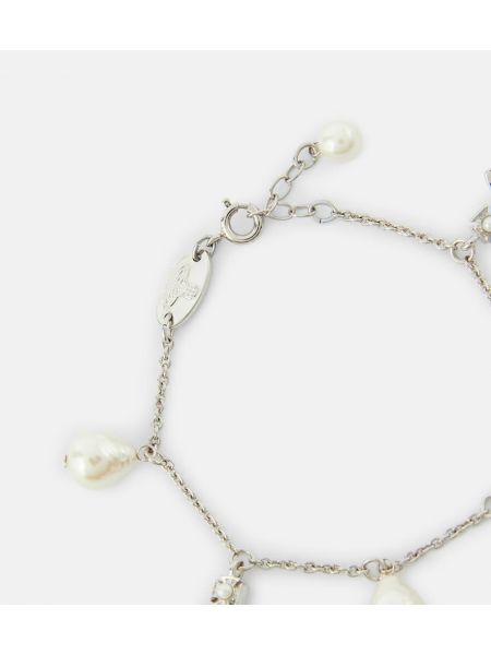 Ciondoli con perline Vivienne Westwood argento