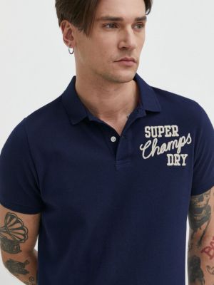 Polo majica Superdry modra