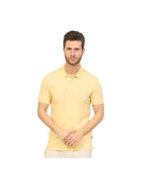 Poloshirt aus baumwoll Hugo Boss gelb
