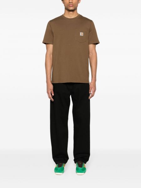 T-shirt en coton Carhartt Wip marron