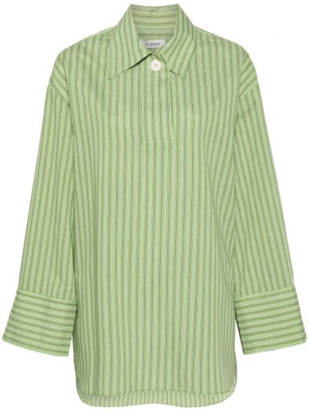 Dryžuota marškiniai Rodebjer žalia