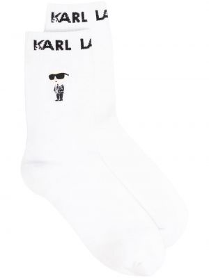 Ponožky Karl Lagerfeld biela