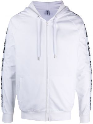 Sudadera con capucha Moschino blanco