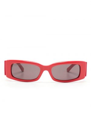 Occhiali da sole con stampa Balenciaga Eyewear rosso