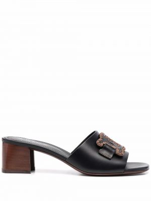 Papuci tip mules împletite Tod's