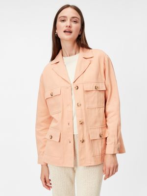 Jachetă lungă Nué Notes portocaliu