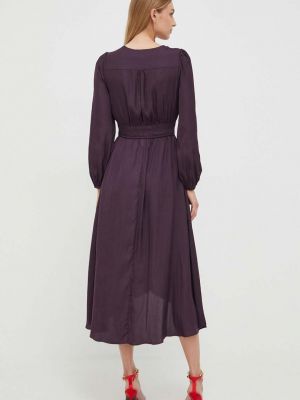 Midi šaty Morgan fialové
