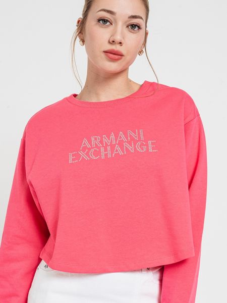 Хлопковый свитшот Armani Exchange