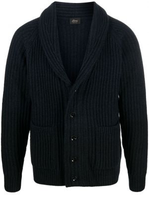 Cardigan en tricot Brioni noir
