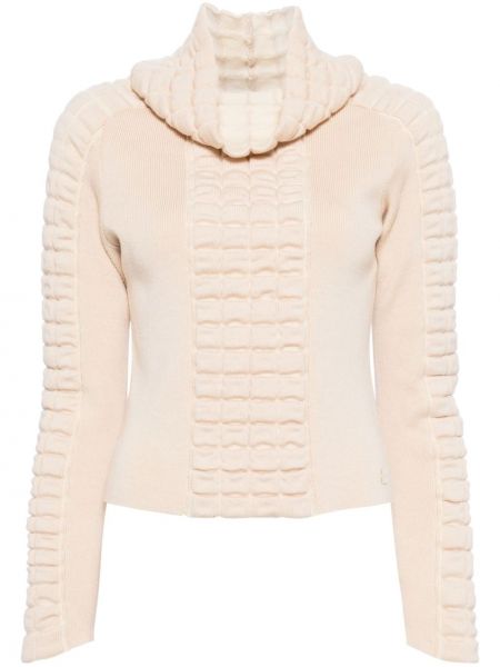 Woll pullover Chanel Pre-owned beige