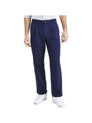 Spodnie z kieszeniami Dockers niebieskie