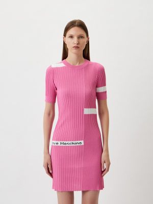 Платье Love Moschino Розовое