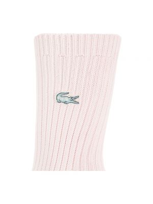 Calcetines Lacoste rosa