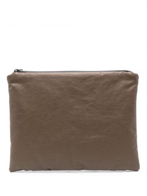 Clutch torbica Kassl Editions smeđa
