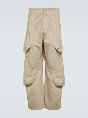 „cargo“ stiliaus kelnės Jacquemus smėlinė