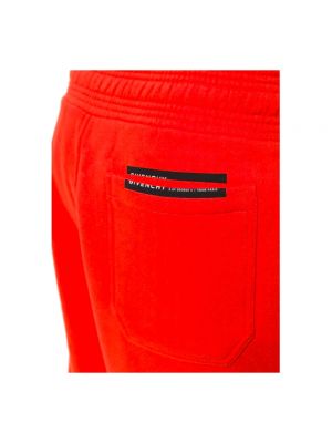 Pantalones cortos de algodón Givenchy rojo