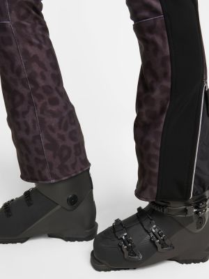 Anzug mit print mit leopardenmuster Jet Set schwarz