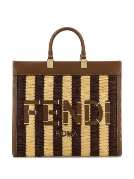 Taske Fendi brun