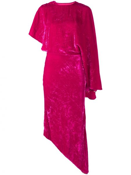Sukienka asymetryczna A.w.a.k.e. Mode - Różowy