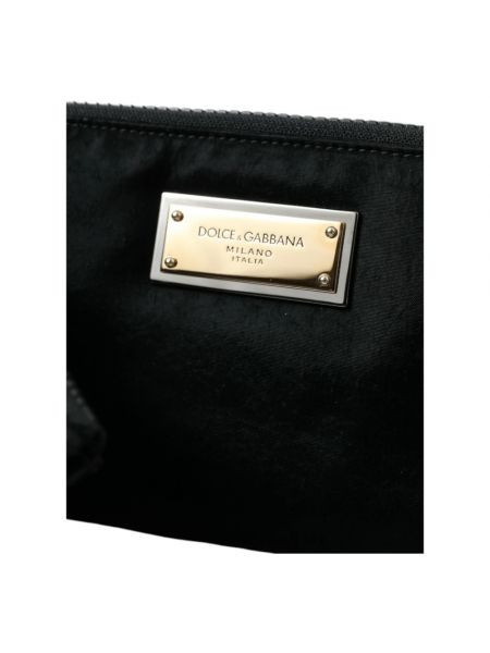Nylonowa torba na ramię Dolce And Gabbana czarna