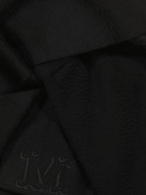 Bufanda de cachemir con estampado de cachemira Max Mara negro