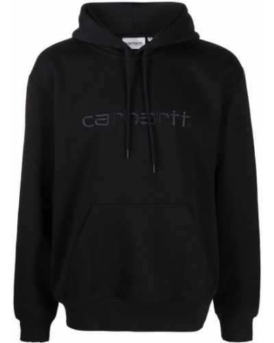 Brodert hettegenser Carhartt Wip svart