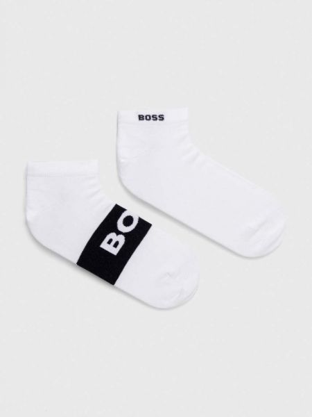 Белые носки Boss