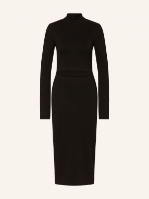 Dzianinowa sukienka długa Gauge81 czarna