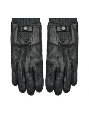 Rękawiczki Strellson czarne