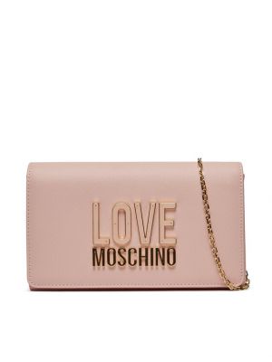 Geantă plic Love Moschino roz