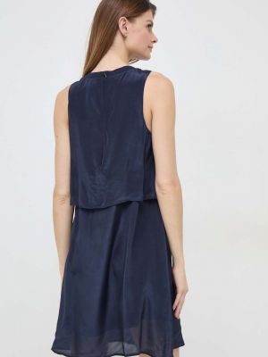 Mini ruha Armani Exchange kék