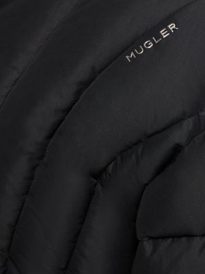 Péřová bunda Mugler černá